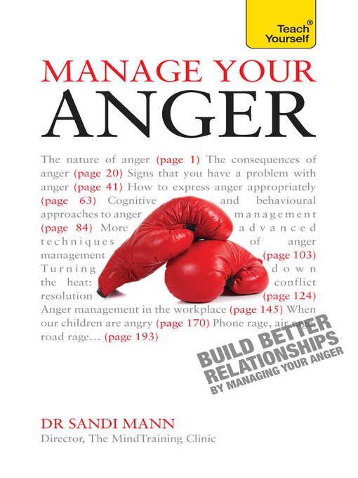 Title details for Manage Your Anger by Sandi Mann - Available